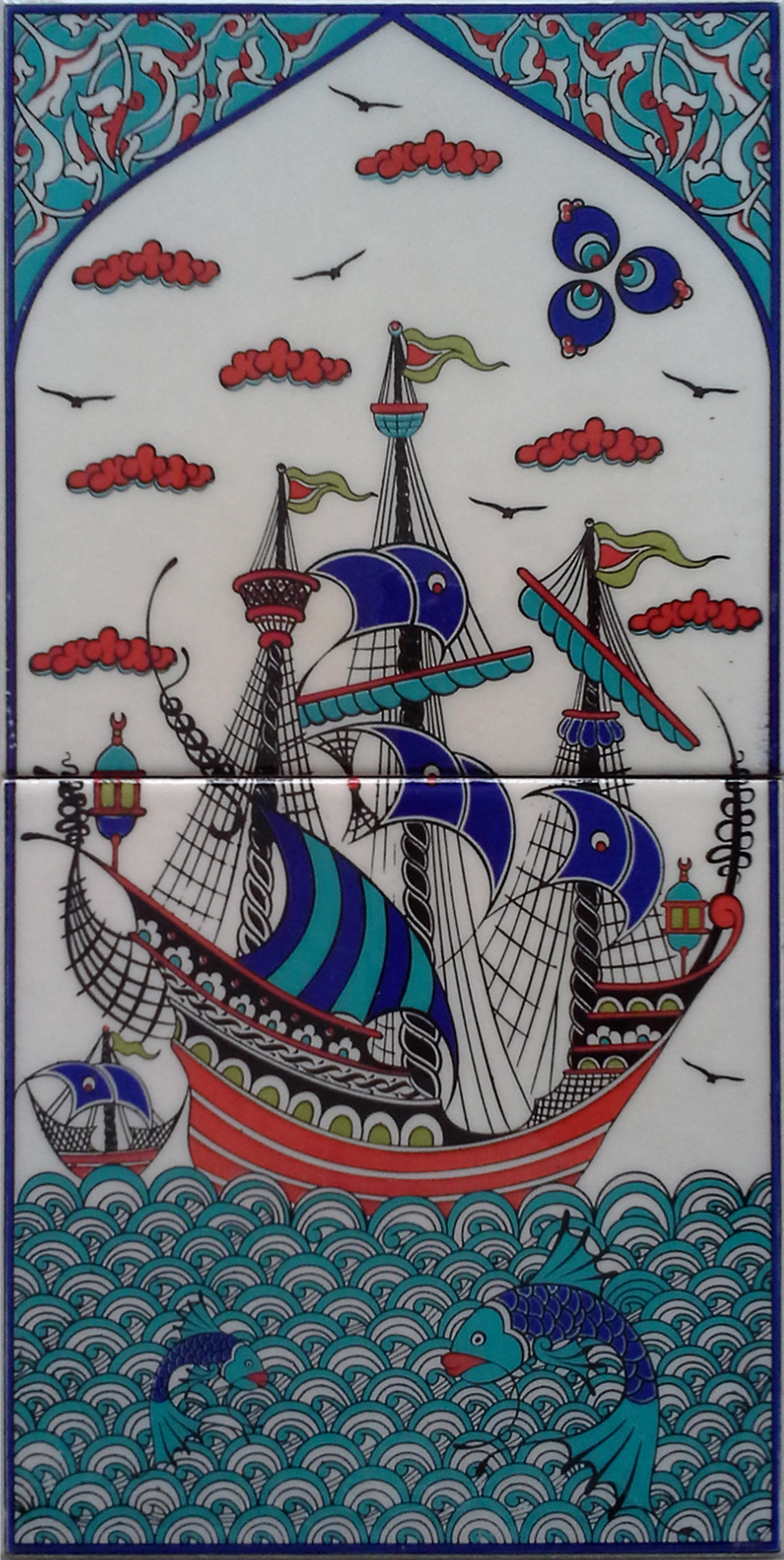 Çini Panolar  20x40-2